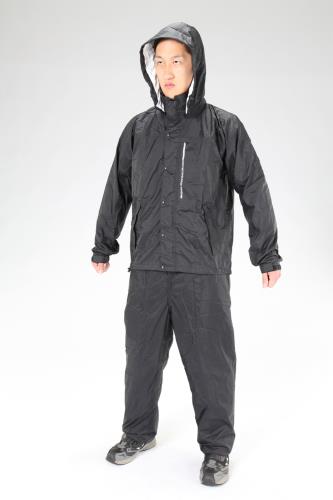 ESCO（エスコ） [3L] 透湿型レインウェアー(ﾌﾞﾗｯｸ) EA996XB-79