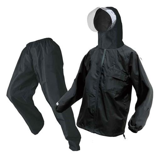 ESCO（エスコ） [4L] 透湿性レインウェアー(黒) EA996XZ-25B