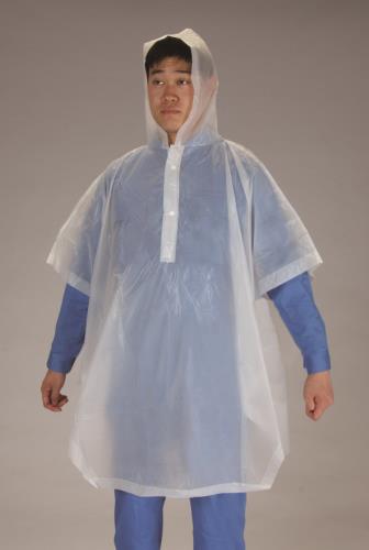 ESCO（エスコ） [ﾌﾘｰ] 使い捨てレインポンチョ EA996YH-10
