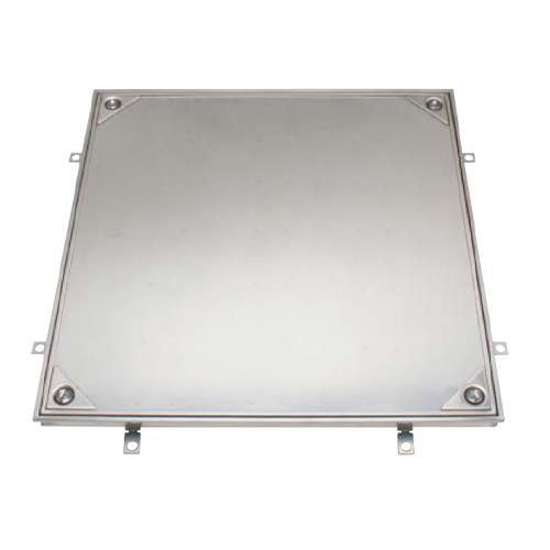 カネソウ 450角用ﾌﾛｱﾊｯﾁ(張物用/ﾎﾞﾙﾄ固定式施錠ﾀｲﾌﾟ) MSXL-P-450