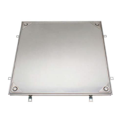 カネソウ 450角用ﾌﾛｱﾊｯﾁ(張物用/ﾎﾞﾙﾄ固定式) MSXM-P-450