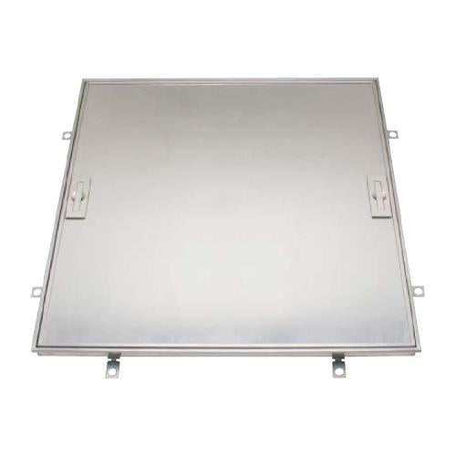 カネソウ 300角用ﾌﾛｱﾊｯﾁ(張物用/把手式) MSXO-P-300