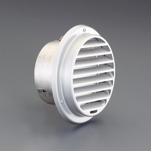 宇佐美工業 97-111mm 丸型ｶﾞﾗﾘ(強制給排気口用/SUS) UK-SBV100B-MG