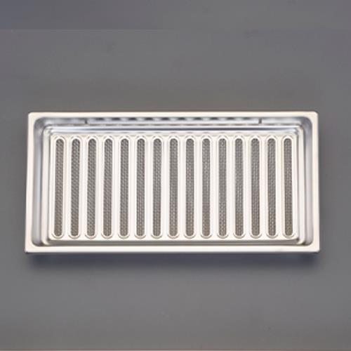 宇佐美工業 150x300mm 床下換気口(ｽﾃﾝﾚｽ製) UK-YR1530-SM