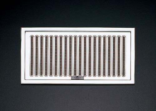 宇佐美工業 200x400mm 床下換気口(ｽﾗｲﾄﾞ式/ｽﾃﾝﾚｽ製) UK-YSD2040-SM