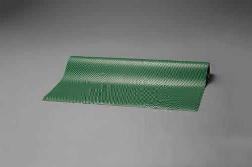 ESCO（エスコ） 1.0x2.0m/3.0mm ゴムマット(筋入・緑) EA997RA-2