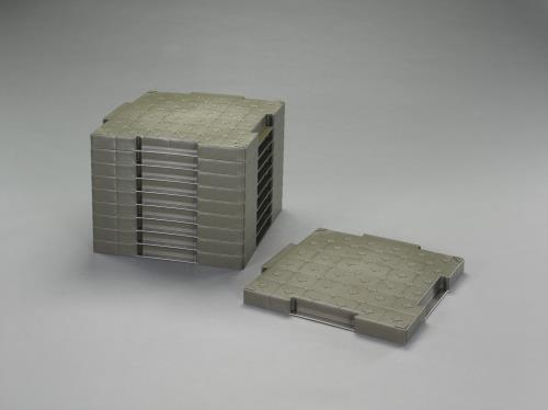 ESCO（エスコ） 500x500x45mm 樹脂製敷板(連結式/OD/10枚) EA997RZ-50